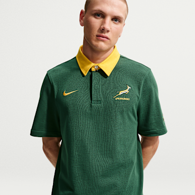 Springboks Men's Rugby Home Short-Sleeve Jersey. Nike LU